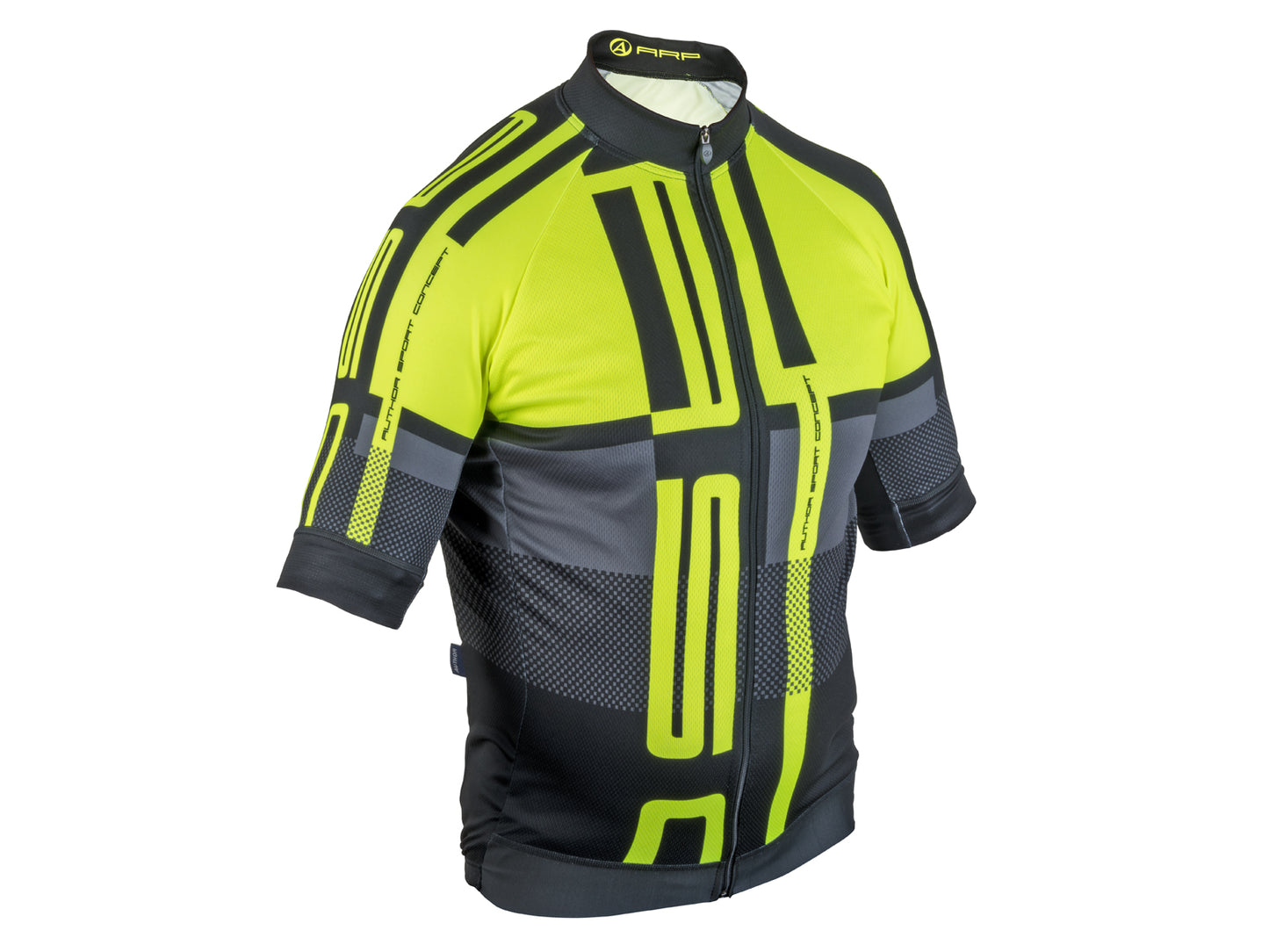 AUTHOR Dres Men Sport X7 ASC k/r S (žlutá-neonová/černá)