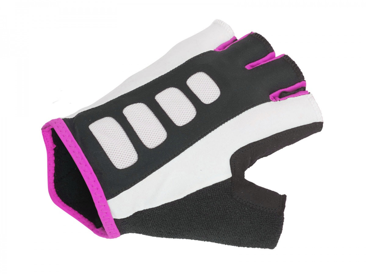 AUTHOR Rukavice Lady Sport Gel X6 k/p L (bílá/růžová/černá)