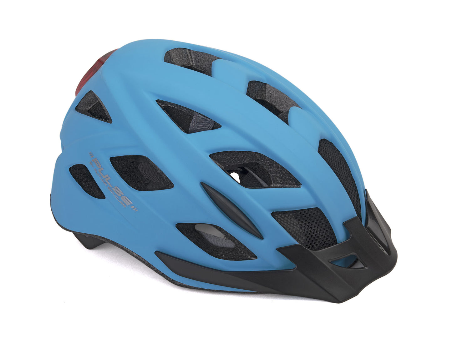 AUTHOR Přilba Pulse LED X8 52-58cm (183 modrá-neonová)