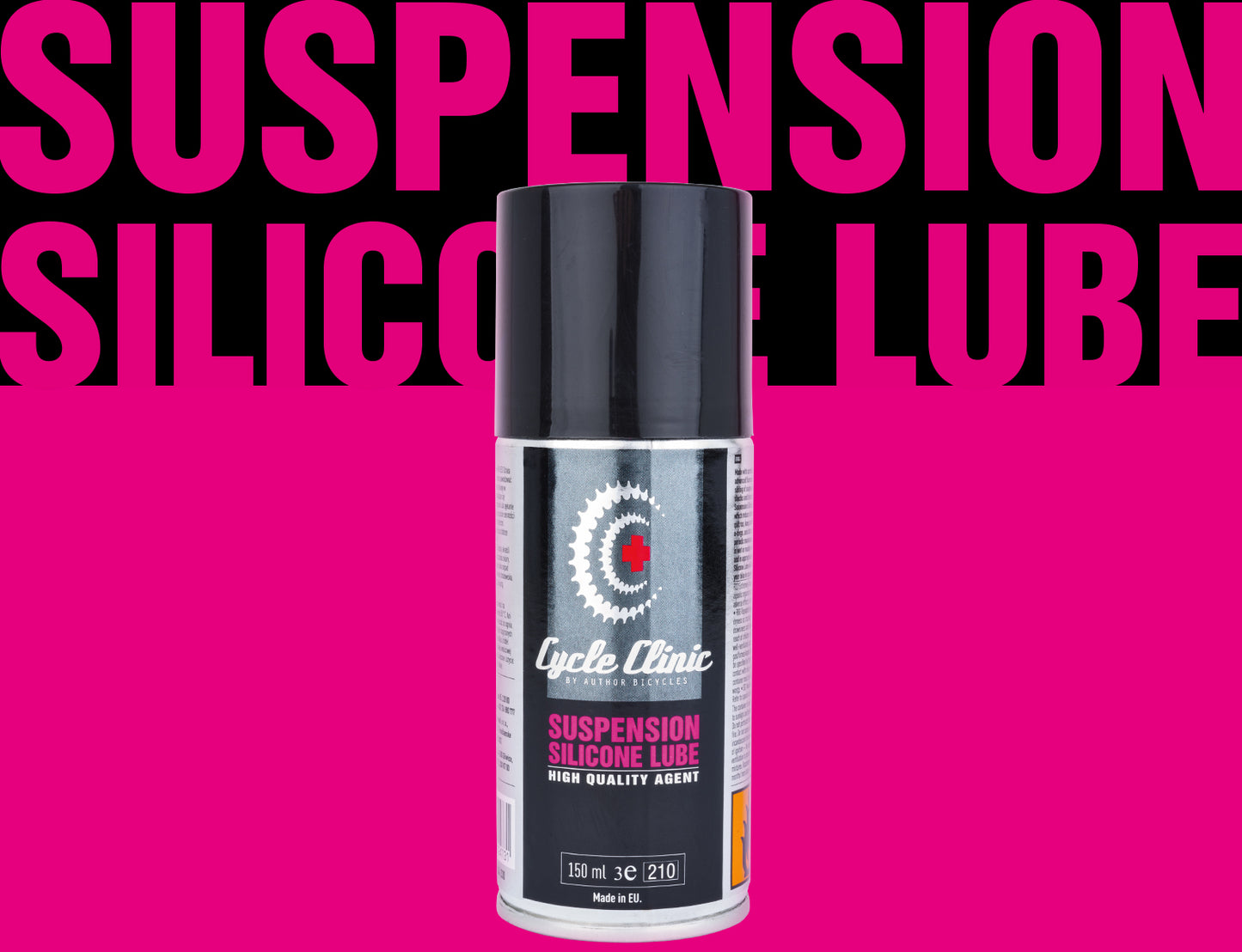 AUTHOR Mazivo Cycle Clinic Suspension Silicone Lube 150 ml (černá)