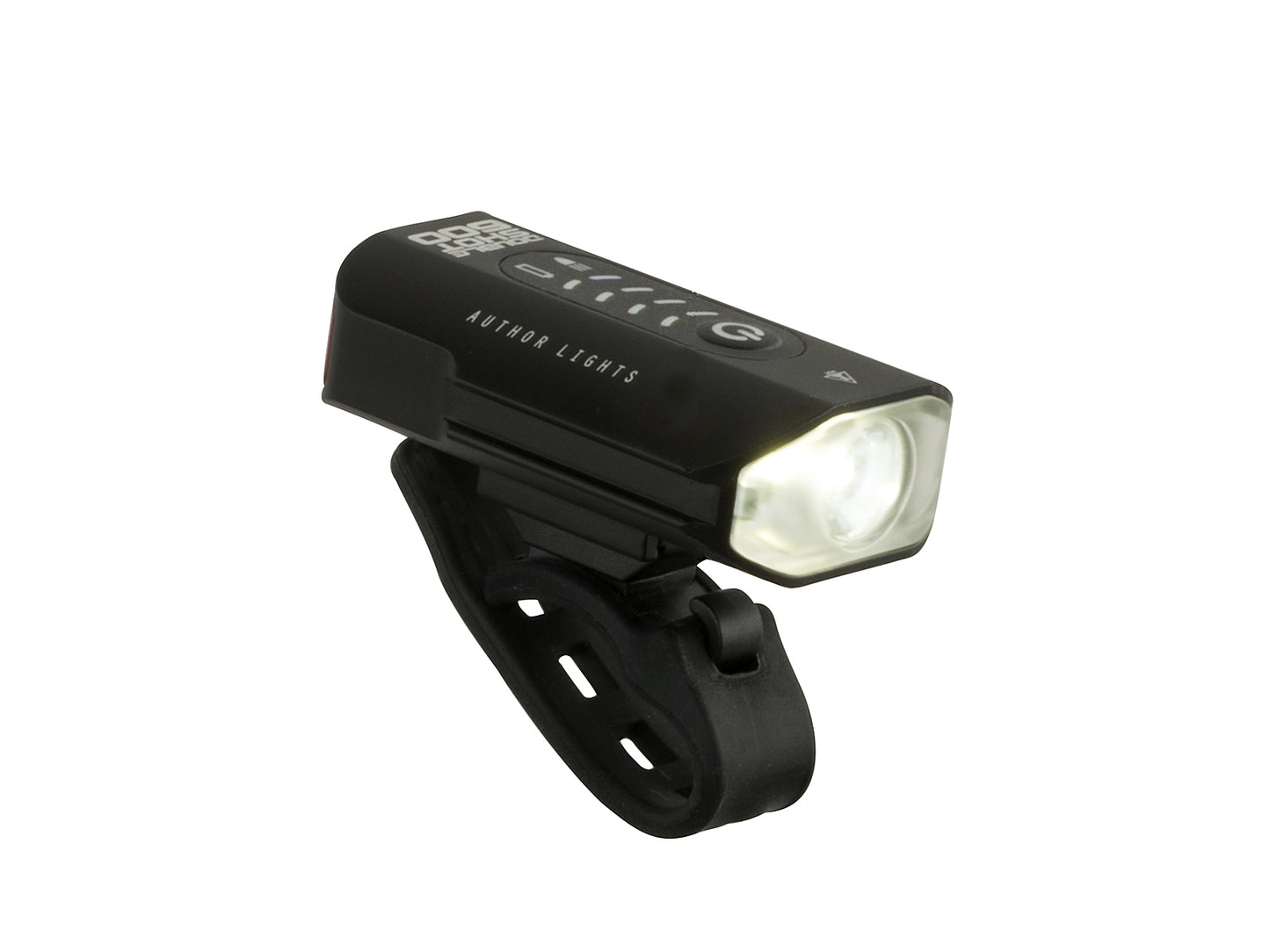 AUTHOR Světlo př. DoubleShot 600 lm USB Alloy (černá)