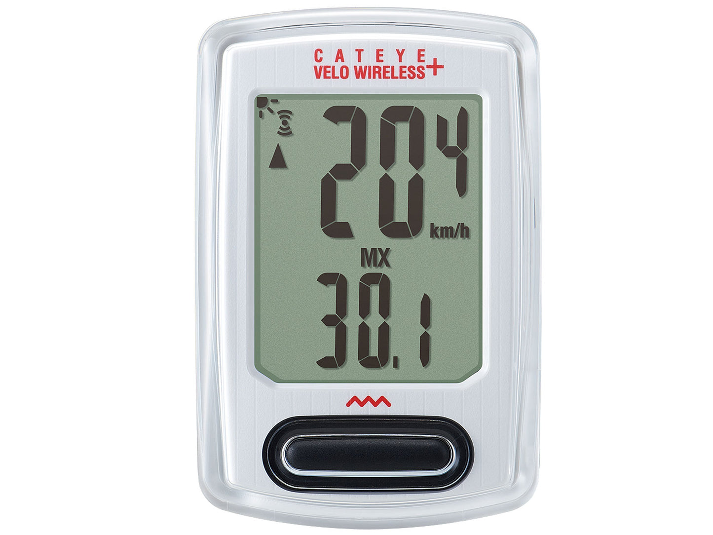 CATEYE Cyklopočítač CAT Velo Wireless + (VT235W) (bílá)