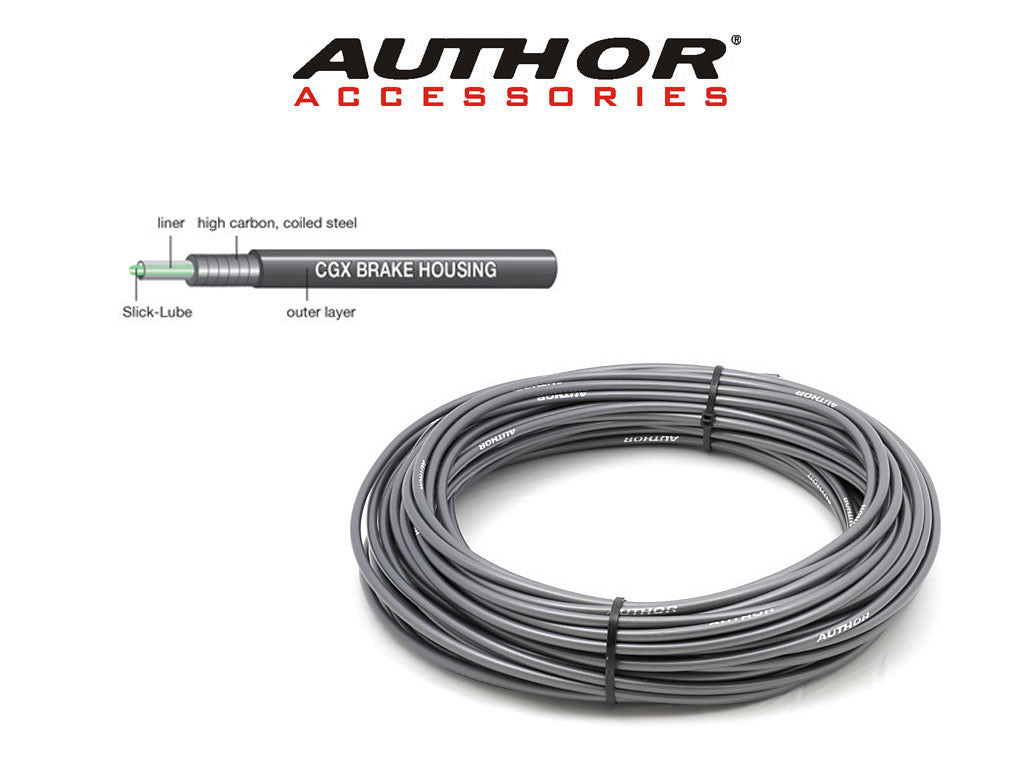 AUTHOR Bovden brzdový ABS-Bb-Cgx 5mm/ 30m (šedá)