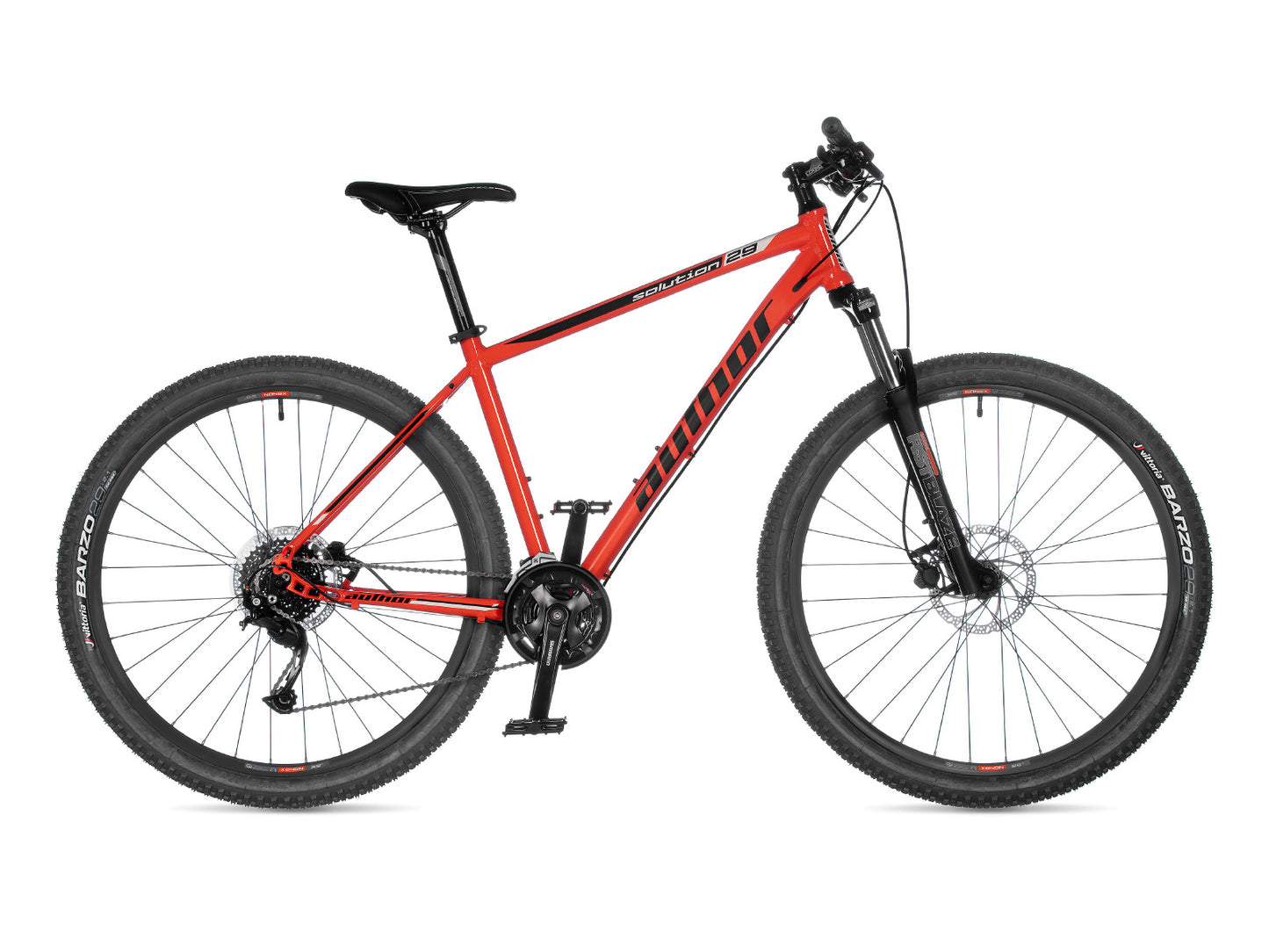 AUTHOR Solution 29 2023-24 19" oranžová/černá MTB XC 29"kolo