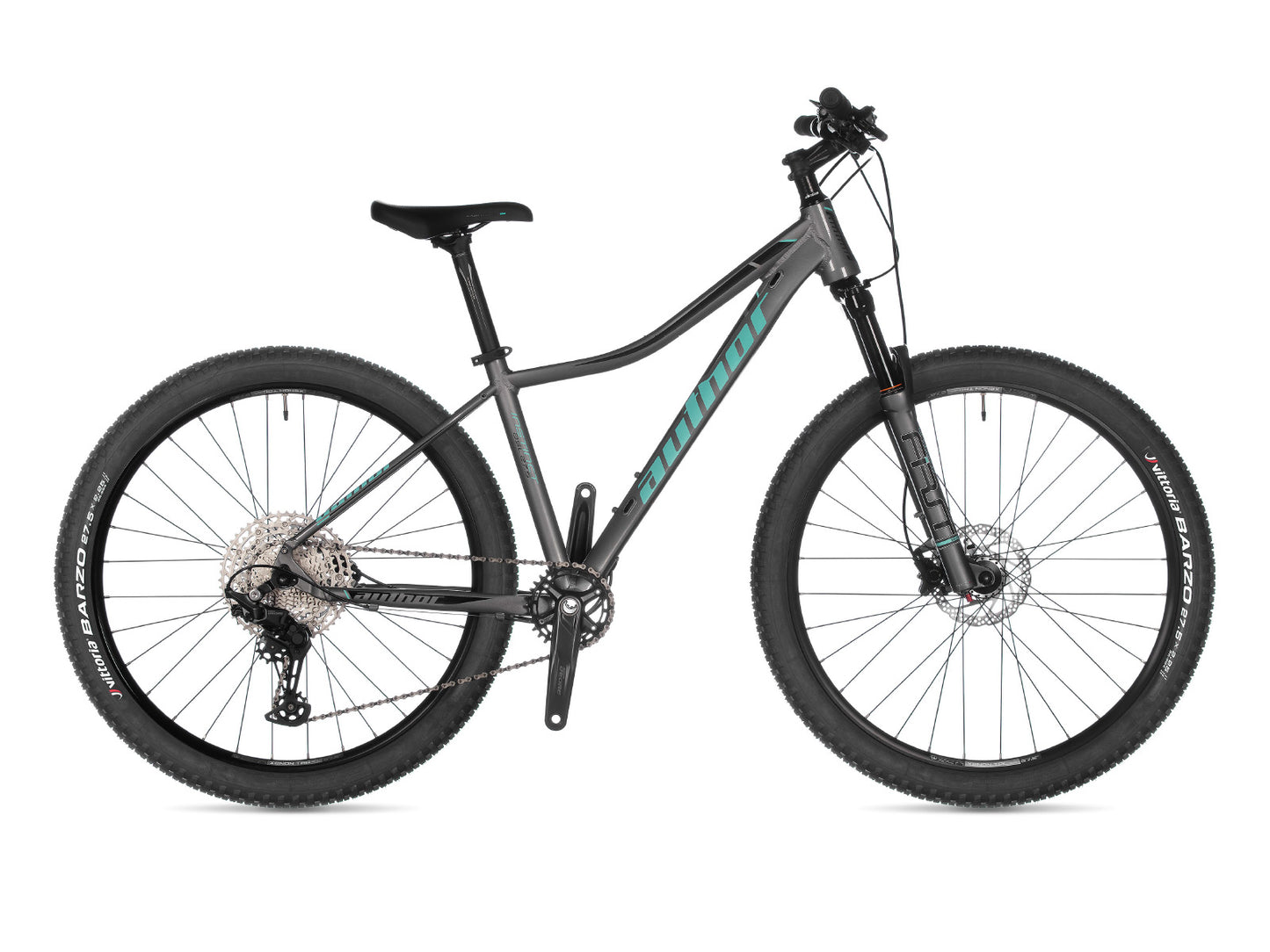 AUTHOR Instinct 27,5 ASL 2023-24 16" stříbrná/zelená dámské MTB 27,5"kolo