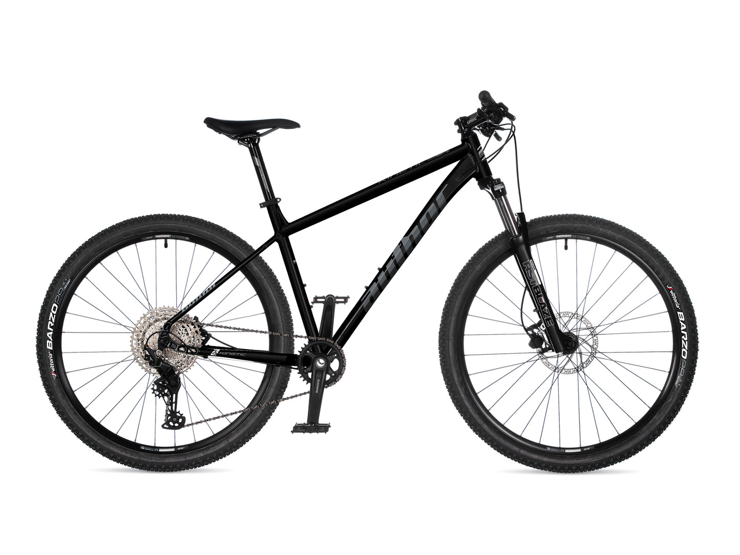 AUTHOR Kinetic 2025 17" (29") černá-matná/stříbrná/bílá MTB kolo