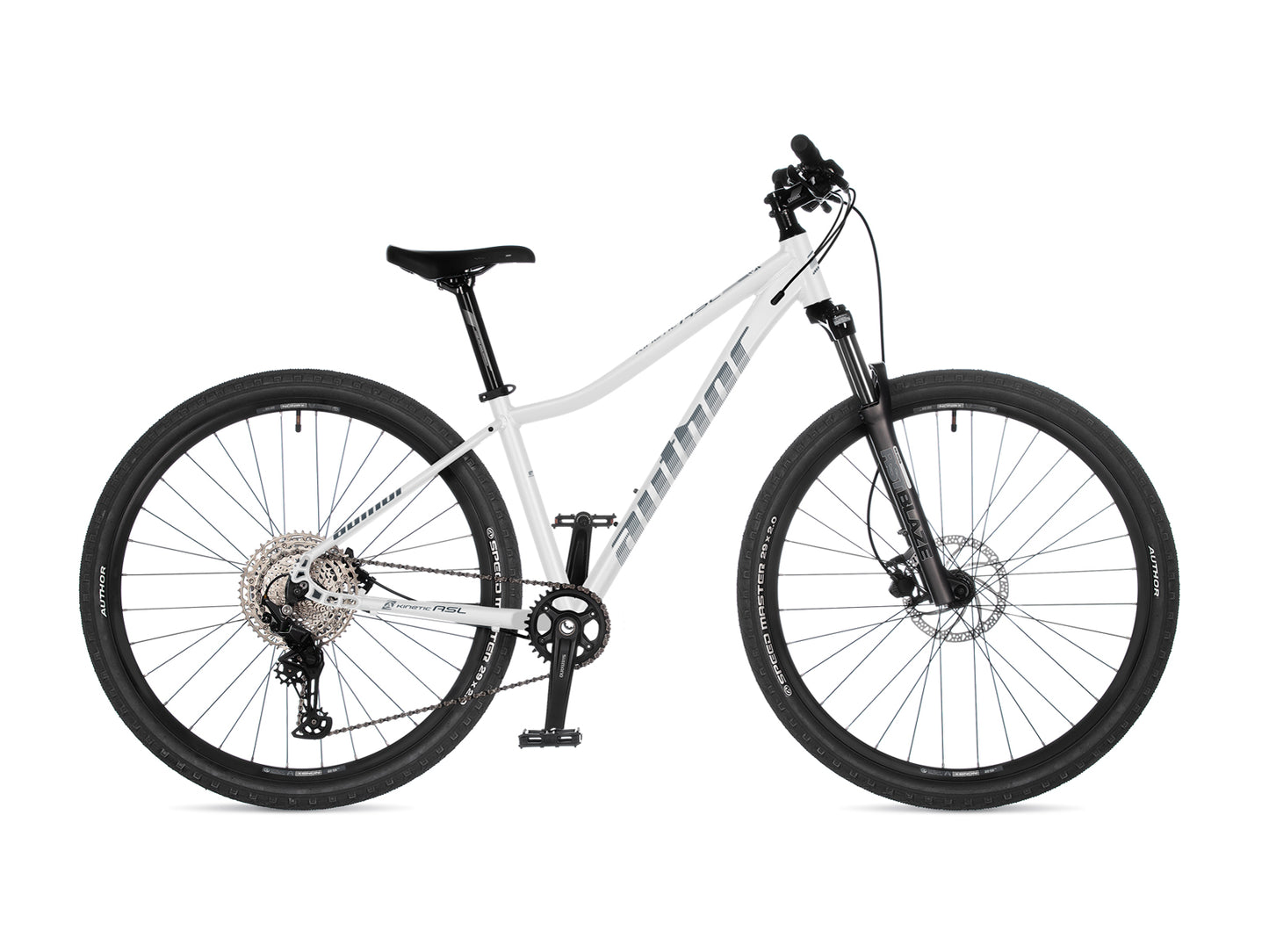 AUTHOR Kinetic ASL 2025 14" (27,5") bílá/stříbrná dámské MTB kolo