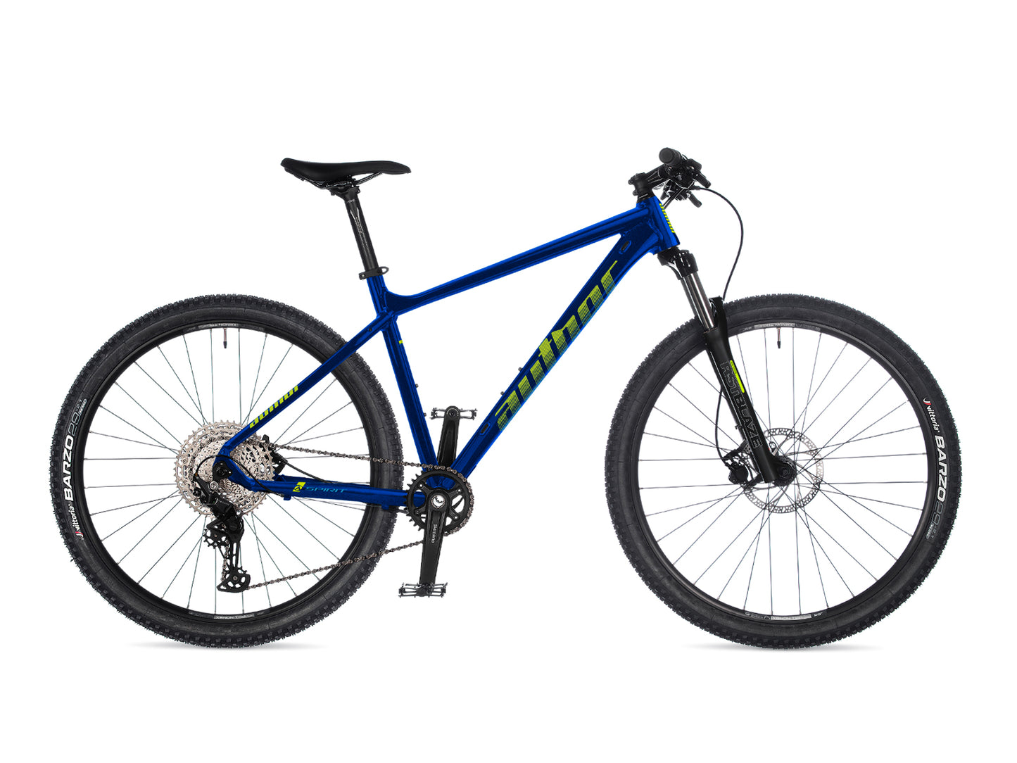 AUTHOR Spirit 2025 21" (29") modrá/limeta/černá MTB kolo