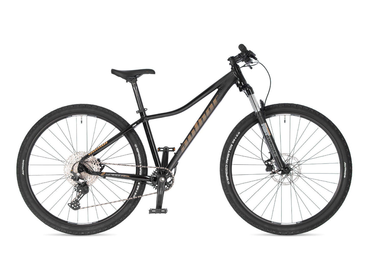 AUTHOR Spirit ASL 2025 16" (29") černá/zlatá dámské MTB kolo