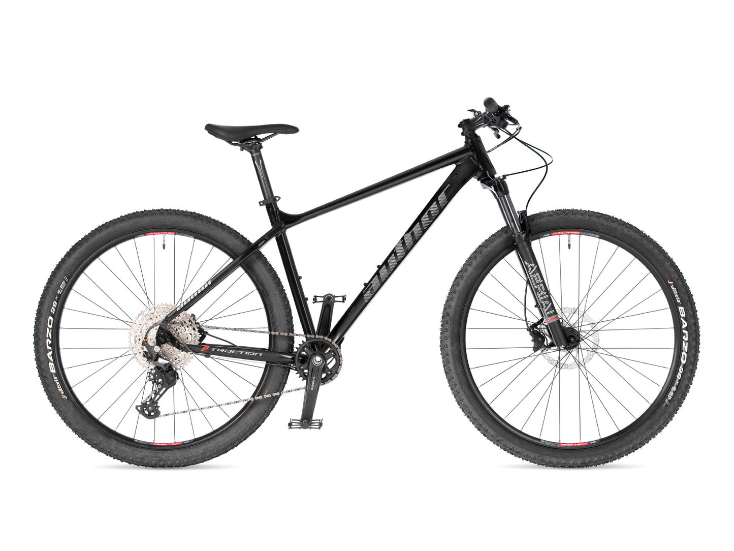 AUTHOR Traction 2025 21" (29") černá/stříbrná/červená MTB kolo