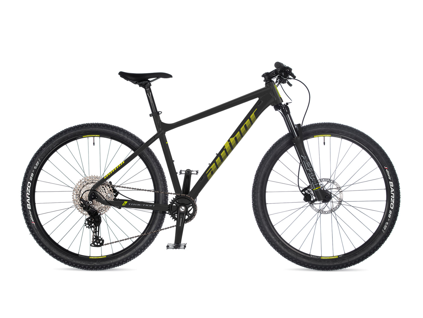 AUTHOR Traction 2025 17" (29") šedá-matná/limeta MTB kolo