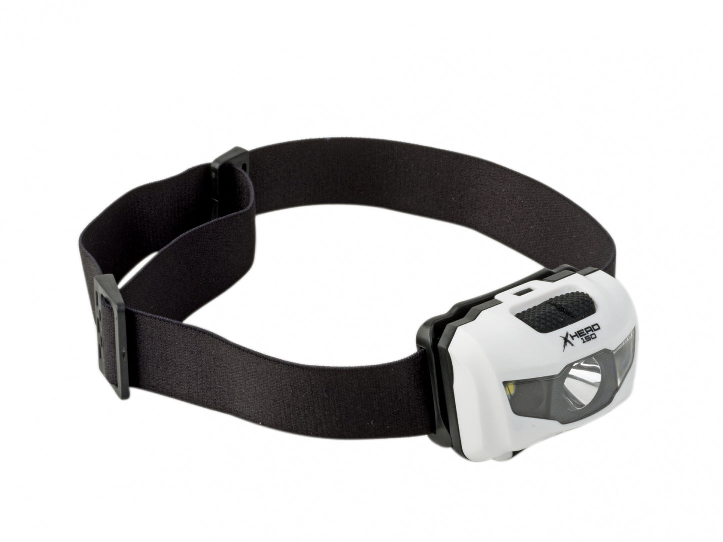 AUTHOR Čelovka X-Head 150 lm (bílá/červená LED)  (bílá/černá)