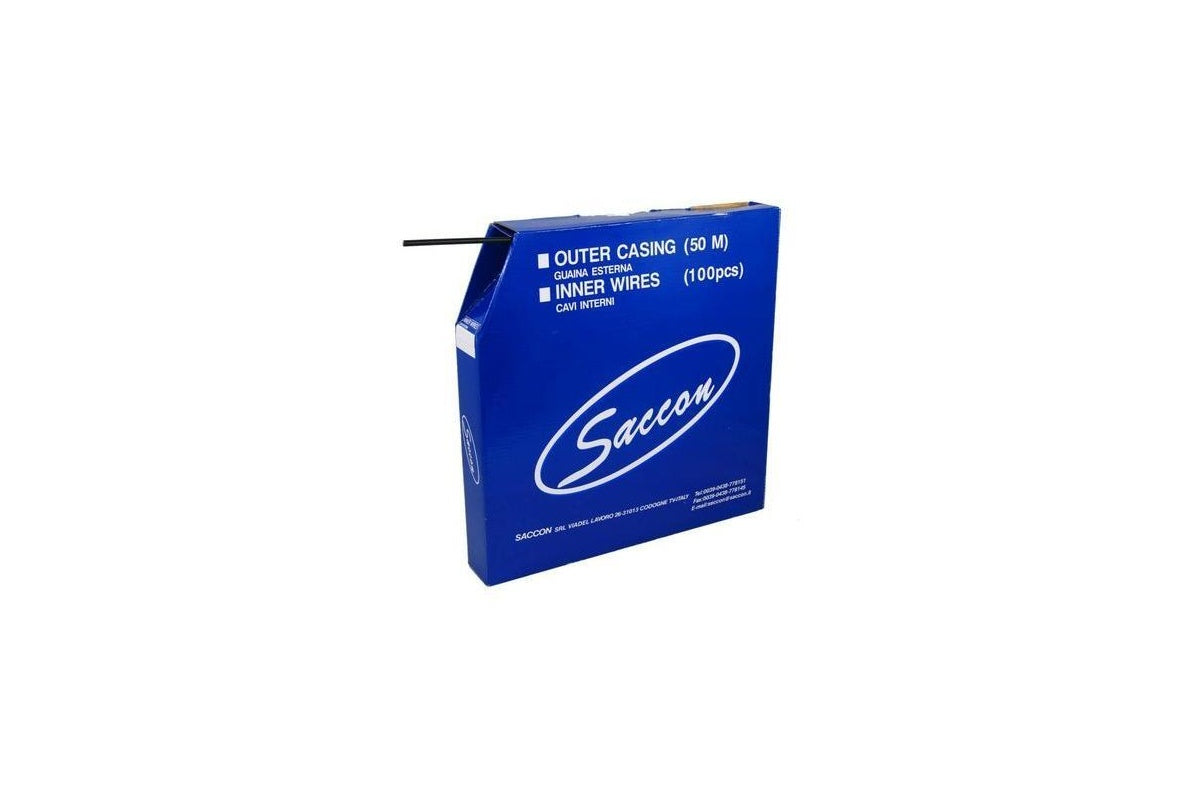SACCON Bowden řadící Saccon 4 mm s teflonem, role 50 m v boxu