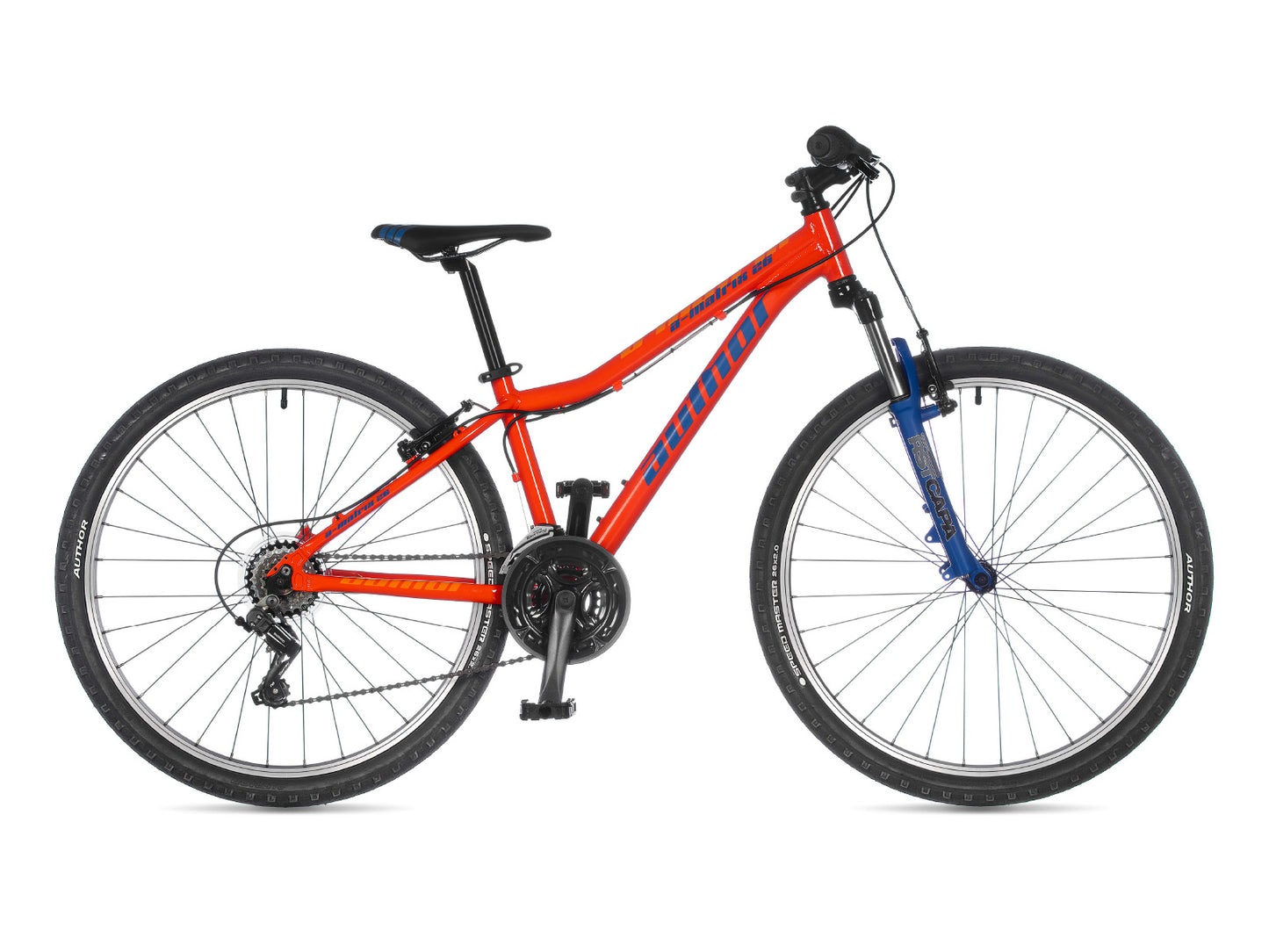 AUTHOR A-Matrix 26 2023-24 13,5" oranžová/modrá dětské 26"kolo
