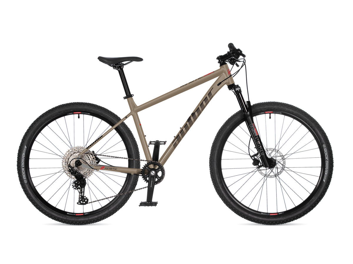 AUTHOR Kinetic 2026 titanium-matná/černá/červená