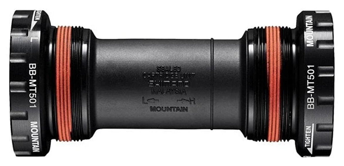 kliky SHIMANO FC-MT210-2, 175mm, 36-22 zubů, černé, 9 speed, bez krytu s ložisky