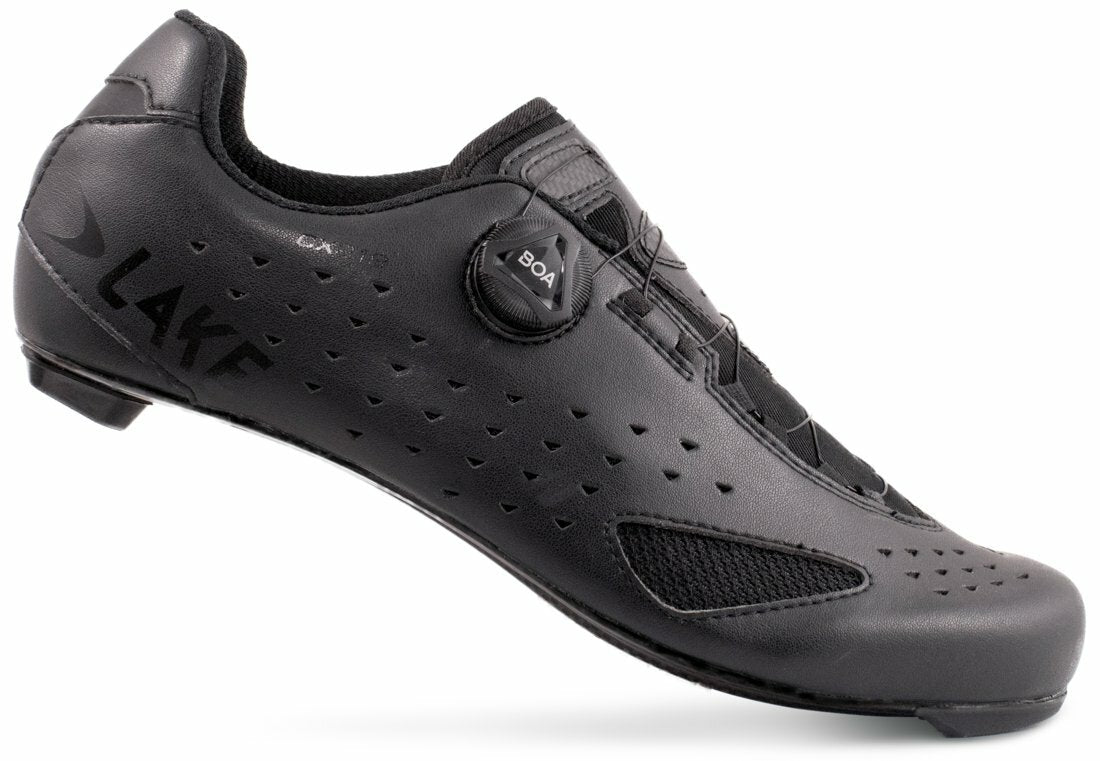 tretry LAKE CX219 Carbon černé wide