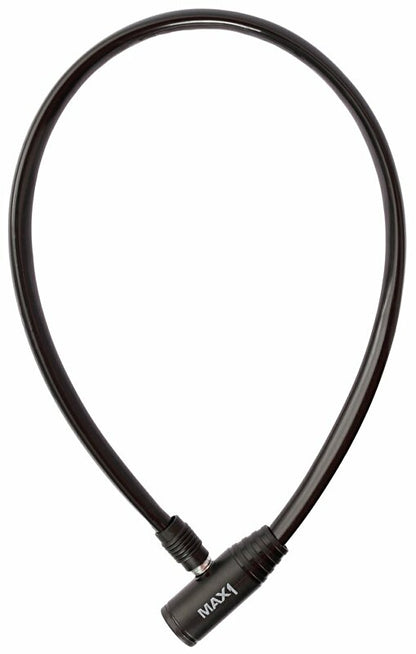 zámek lanko MAX1 650 mm černý