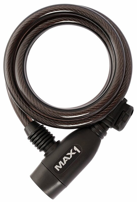 zámek spirála MAX1 1500x10 mm, 4 klíče
