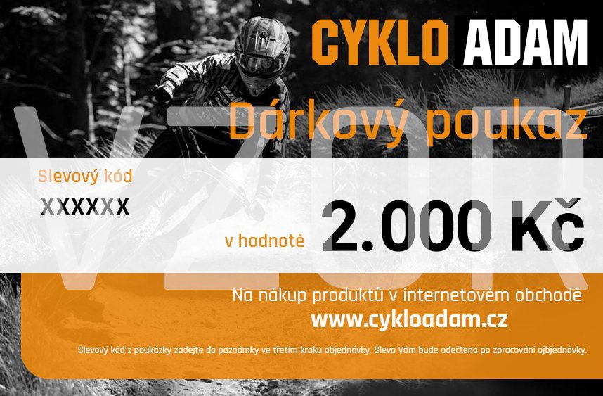 DÁRKOVÝ POUKAZ V HODNOTĚ 2 000 KČ