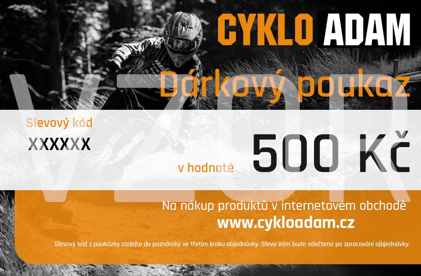 DÁRKOVÝ POUKAZ V HODNOTĚ 500 KČ