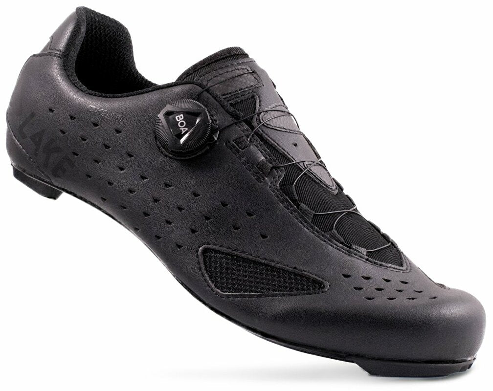 tretry LAKE CX219 Carbon černé wide